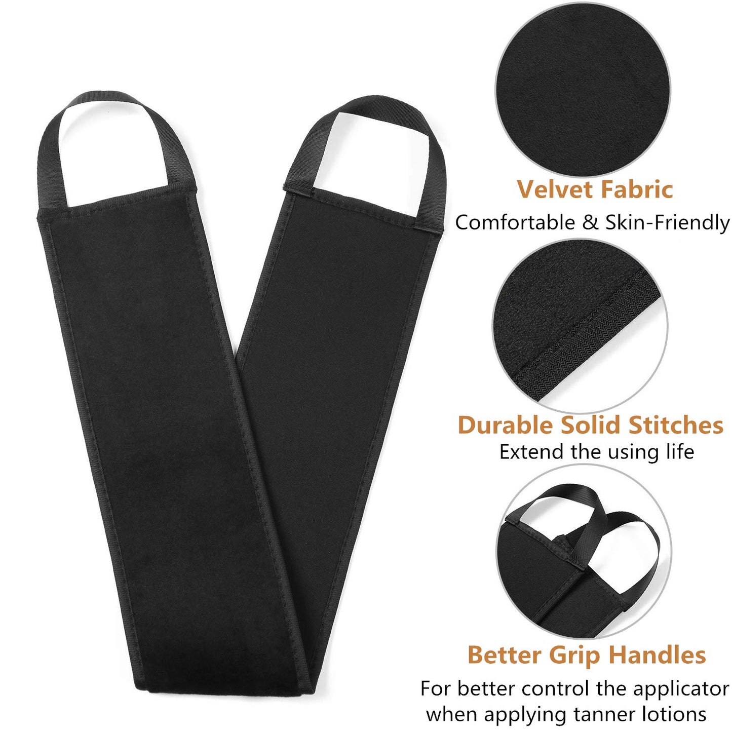 Self Tanning Mitt Applicator Kit, 5 Pack Self Tanner Mitt Applicator, Tanning Mitts Self Tanner Glove, Tanning Glove for Self Tan Mitt, Sunless Tanner Mitt, Muti-Use Self Tanner Mit Tan Mit
