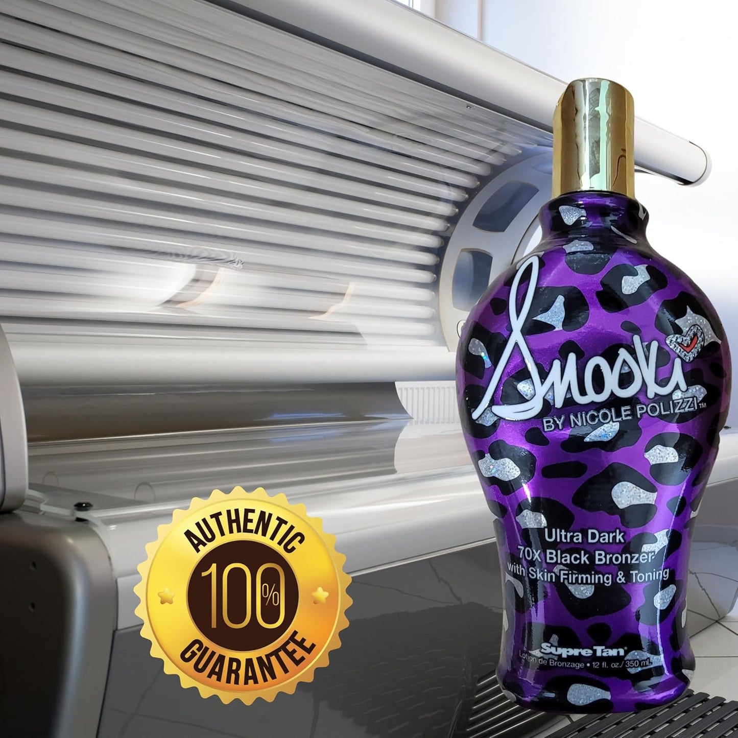 Supre - Snooki Ultra Dark 70X Black Bronzer w/ Skin Firm & Toning - 12 fl oz