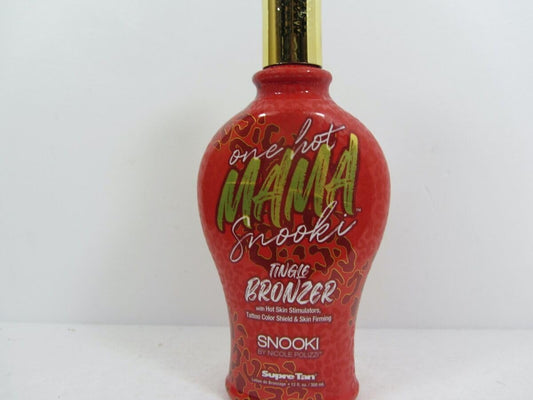 Snooki One Hot Mama Tingle bronzer with Hot Skin Stimulators, Tattoo Color Shield & Skin Firming 12oz